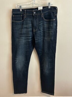 NEW Lucky Brand 412 Athletic Slim Fit Jeans Dark Wash 34x32